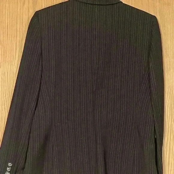 Tahari size 14 Brown Striped Blazer‎ - Picture 6 of 6